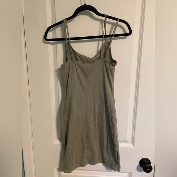 sage H&M Divided bodycon dress - Picture 3 of 3